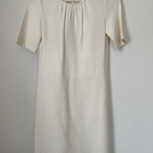 St John White Dress Size 0